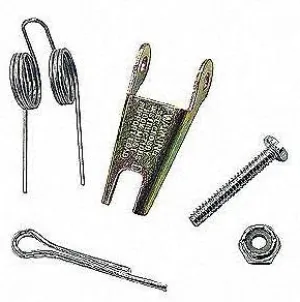 CROSBY Latch Kit,Steel,1-29/32 in,5/8 in, 1096468, Silver