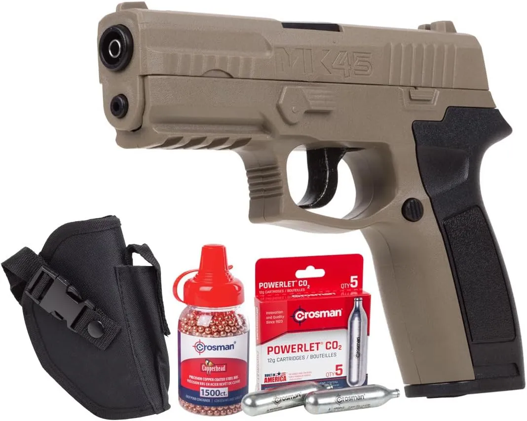 Crosman MK45 CO2 BB Pistol Kit air Pistol