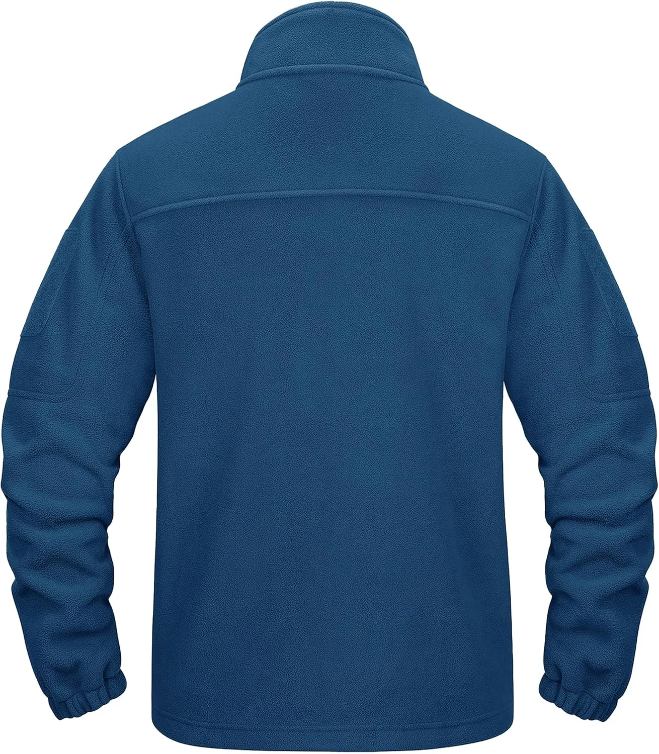 CRYSULLY Men's Fleece Jacket Tactical Full-Zip Winter Coat Jackets Multi Pockets