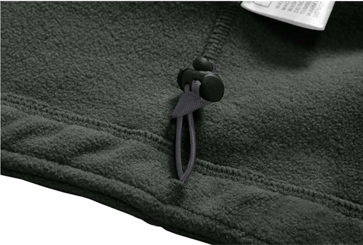 CRYSULLY Men's Military Tactical Sport Warm Fleece Hooded Outdoor Adventure Jacket Coats