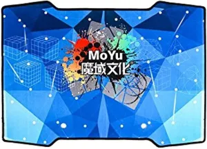 CuberSpeed MoYu Competition Mat Bue Moyu Cubing mat for Speed Cube