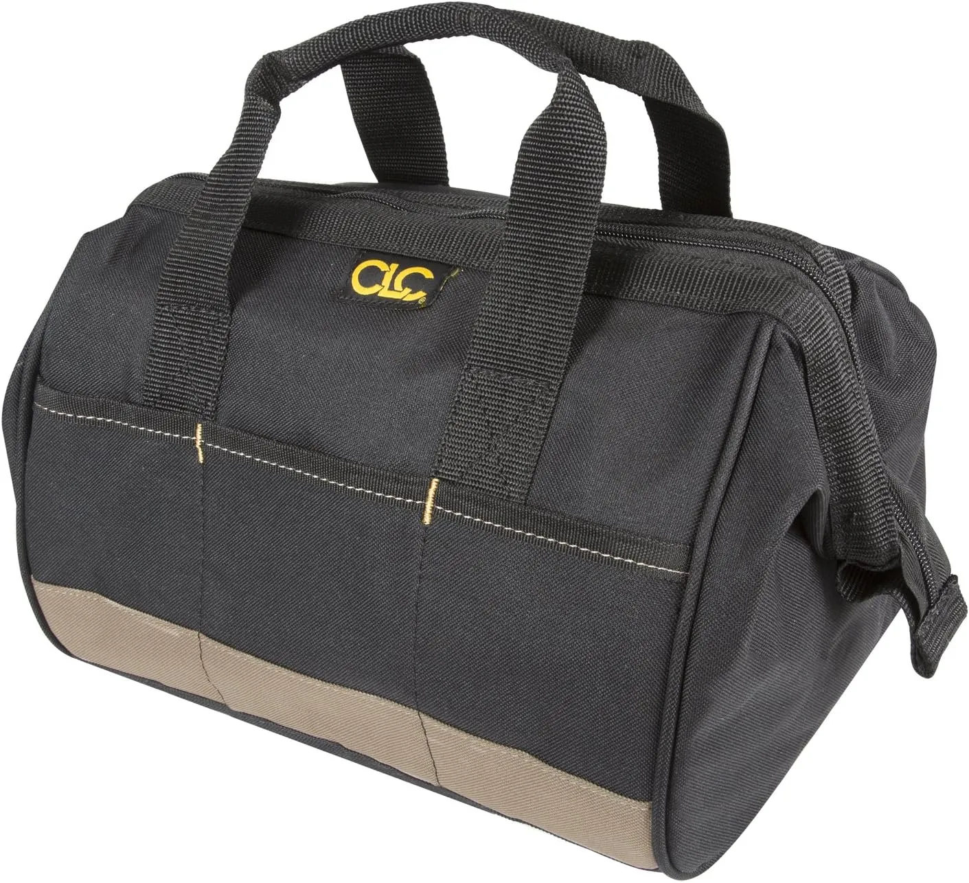 Custom Leathercraft1161 12 in. Standard Big Mouth Bag, 14 Pocket
