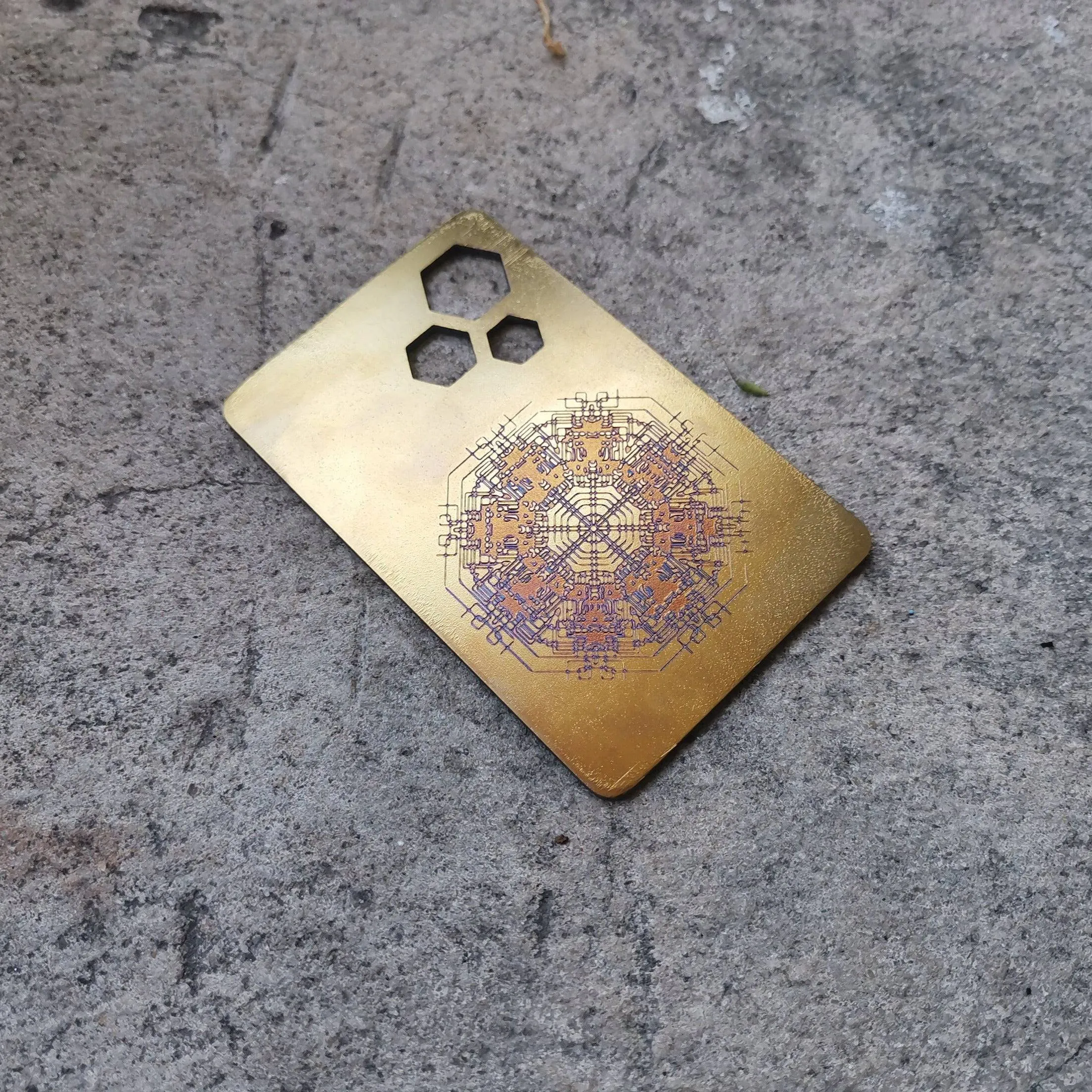 Custom Titanium RFID Blocking Card EDC, Tactical EDC, Protect Multi Tool