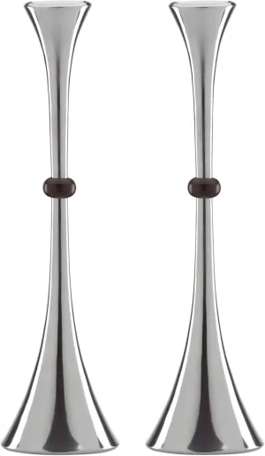Dansk Design with Light Trumpet Flute Candle Holder Set