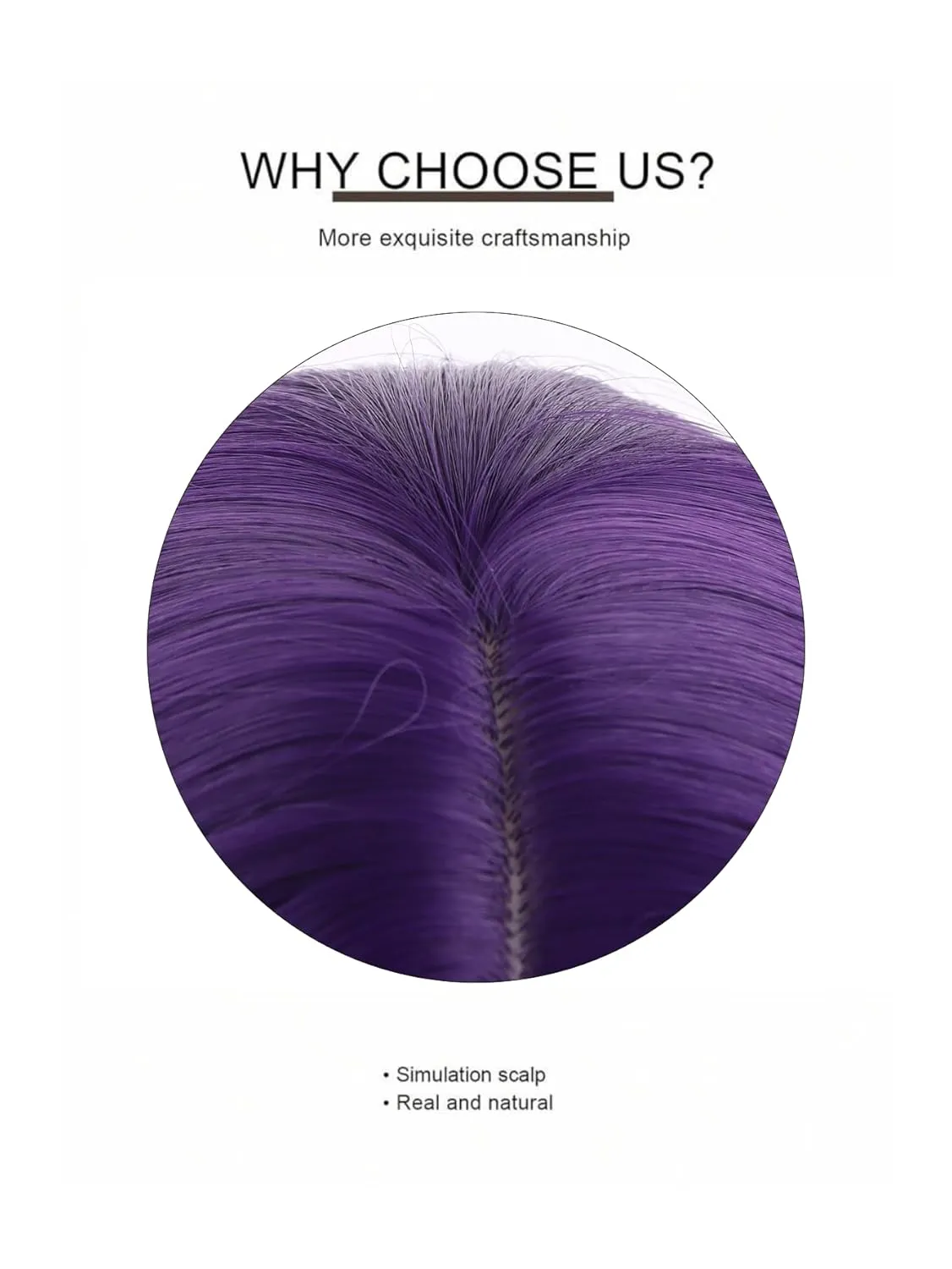 Dark Purple Bob Wig Short Straight Synthetic Purple Hair Wig for Women Girls Middle Part Wig Heat Resistant Synthetic Hair Wigs for Daily Use Cosplay Anime Wig With Wig Cap