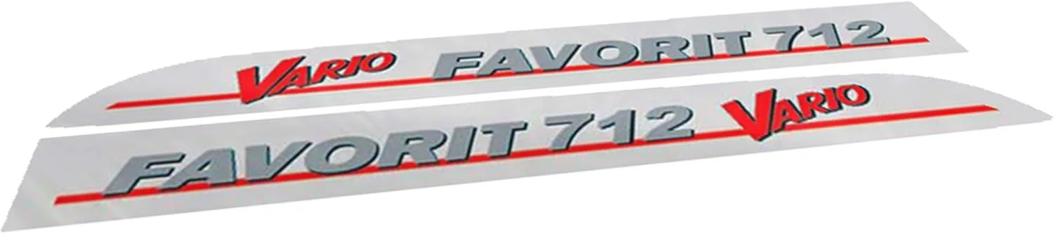 Decals FENDT Favorit Vario 712 Replacement (Sticker) Set
