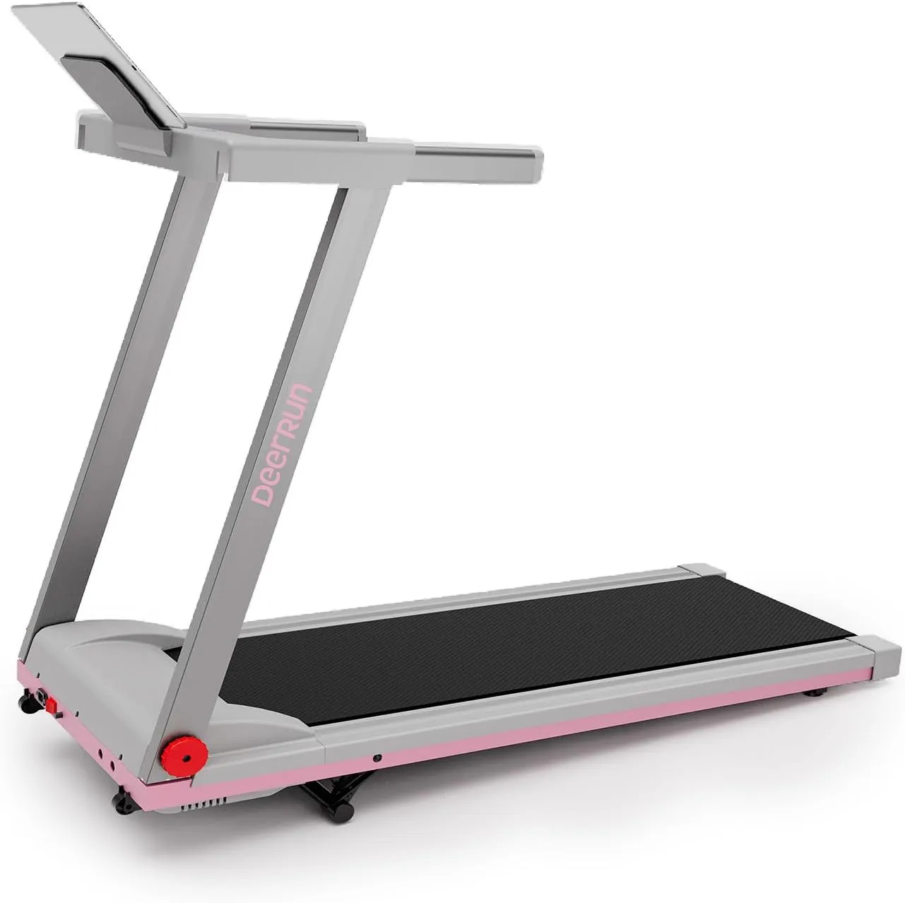 DeerRun Treadmills for Home, 3.5HP Folding Treadmill with Incline, 350 LBS Weight Capacity, Compact Portable Treadmill for Small Space Walking Jogging Running
