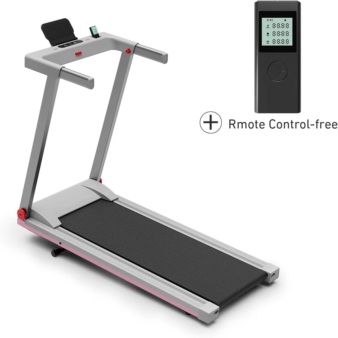 DeerRun Treadmills for Home, 3.5HP Folding Treadmill with Incline, 350 LBS Weight Capacity, Compact Portable Treadmill for Small Space Walking Jogging Running