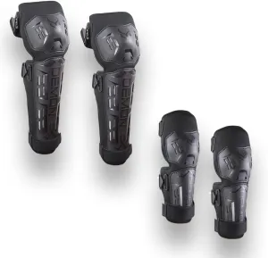 Demon Tactic Knee, Shin and Elbow Guards Combo Pack |BMX|Mountain Bike|Motorcycle