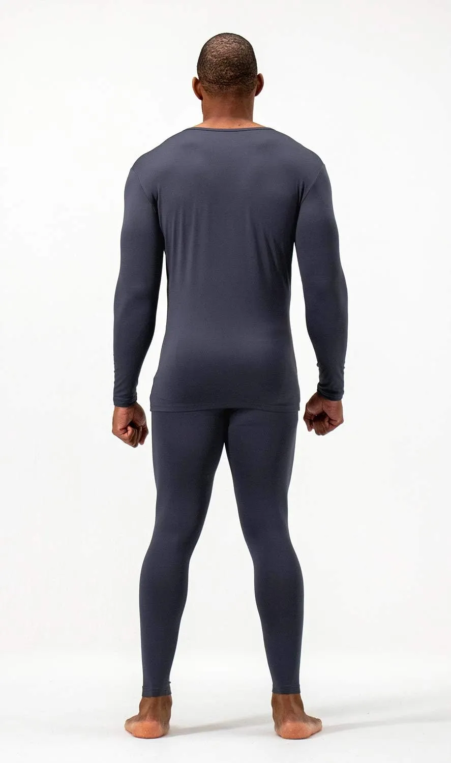 DEVOPS Men's Thermal Underwear Long Johns Set with Fleece Lined