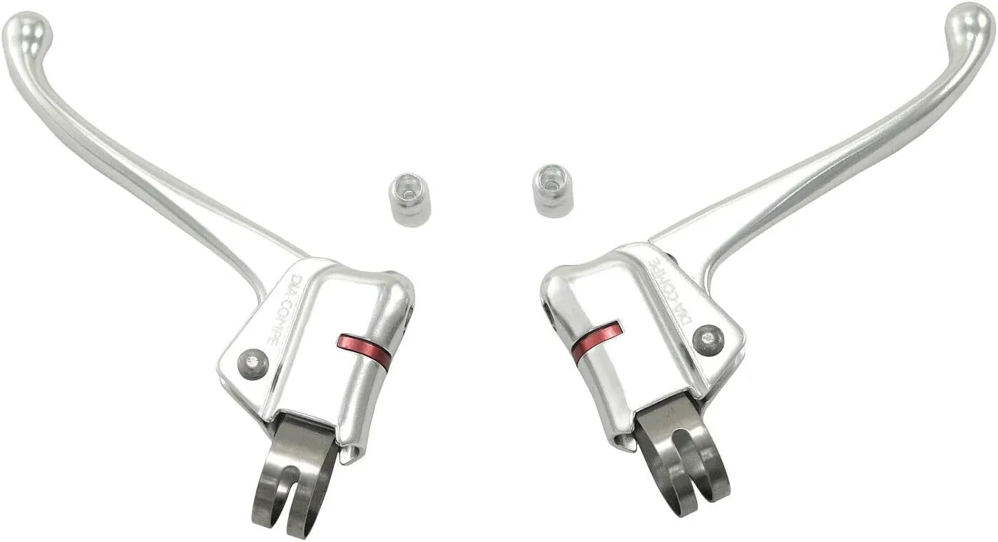 DIA-COMPE DC135 Touring Brake Lever Set for Caliper & Cantilever Brake, Silver DP2499