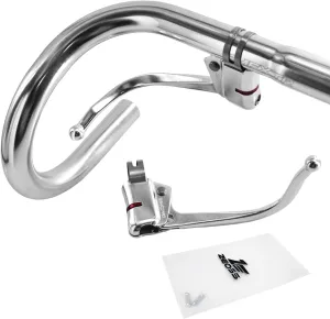 Dia-COMPE DC139 Guidonnet Curved Cycle Brake Levers Retro Fixed Silver Brake Pipe Cap, DP3128-ZEO-Q