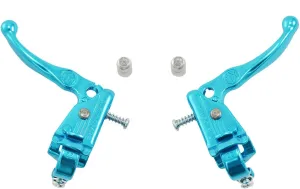DIA-COMPE MX121 / Tech 3 Brake Lever Set for Old School BMX, Blue, DP2518