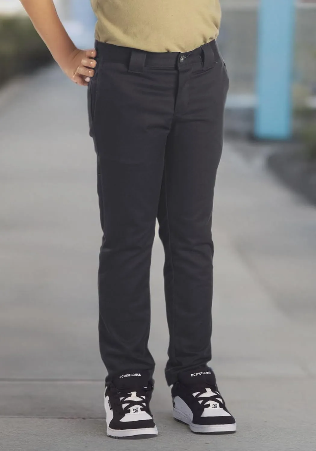 Dickies Boys' Skinny Straight Pant