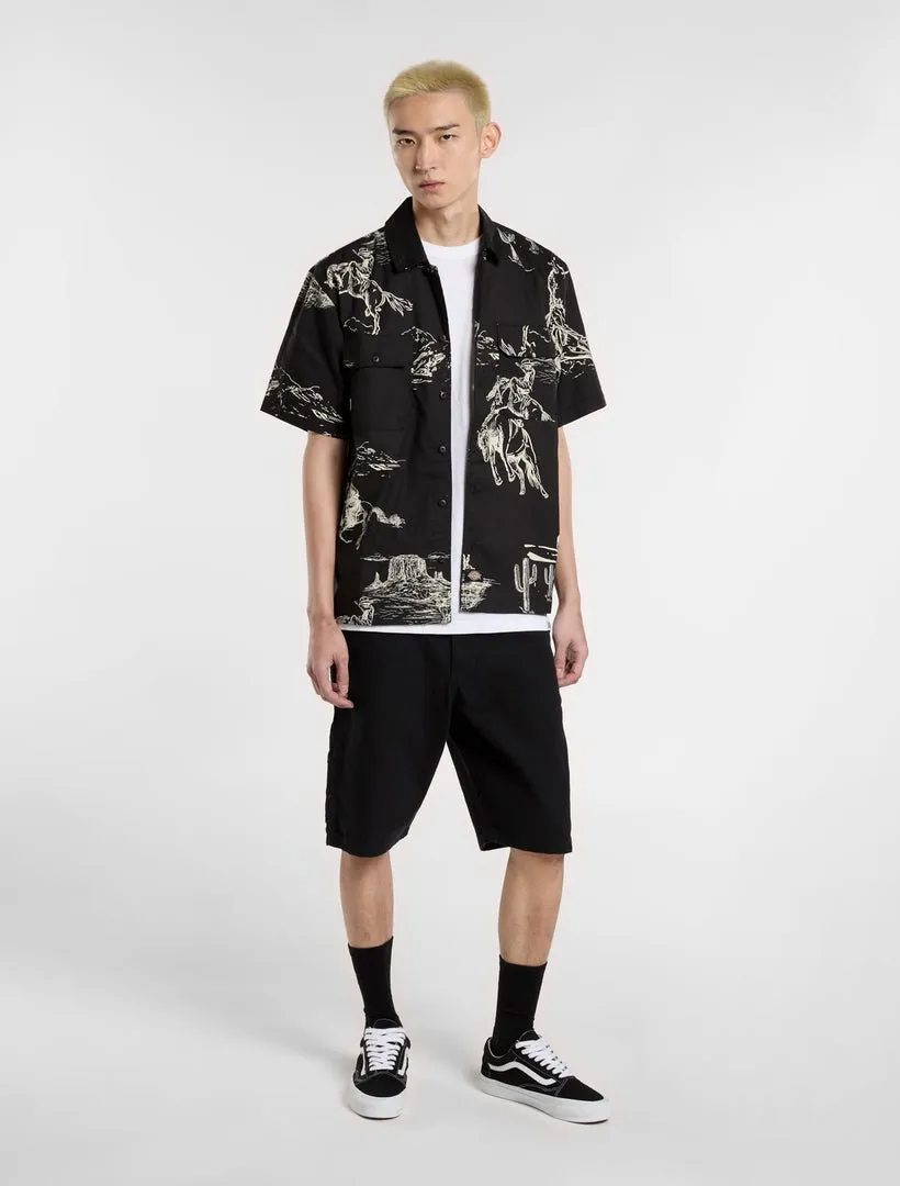 Dickies Duck Canvas Shorts - Stone Washed Black