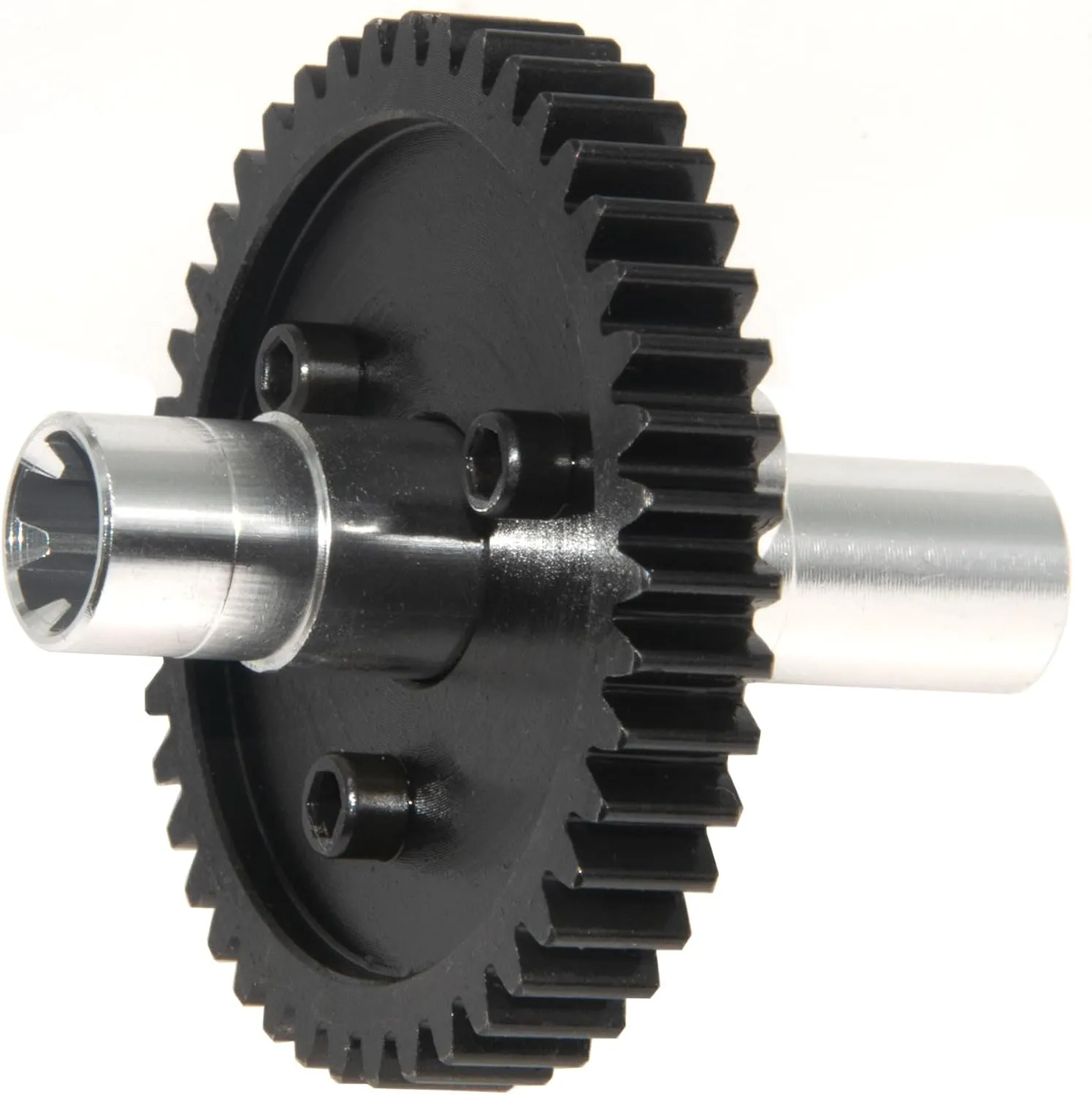 Diff Spool Locker Compatible with 1/10 Arrma Kraton Outcast 4S BLX Part RC Car Aluminum Alloy M1 Differential Lock Steel Gear Upgrade(43T)