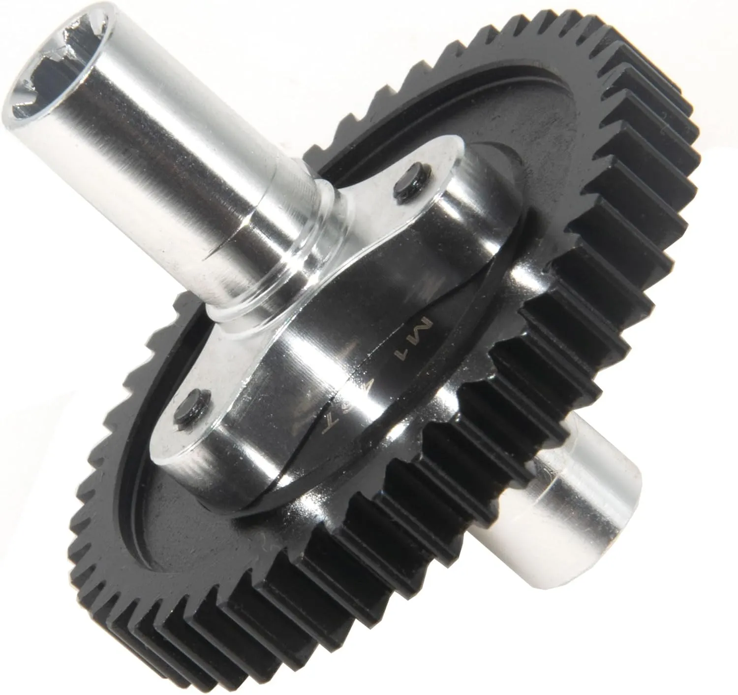 Diff Spool Locker Compatible with 1/10 Arrma Kraton Outcast 4S BLX Part RC Car Aluminum Alloy M1 Differential Lock Steel Gear Upgrade(46T)