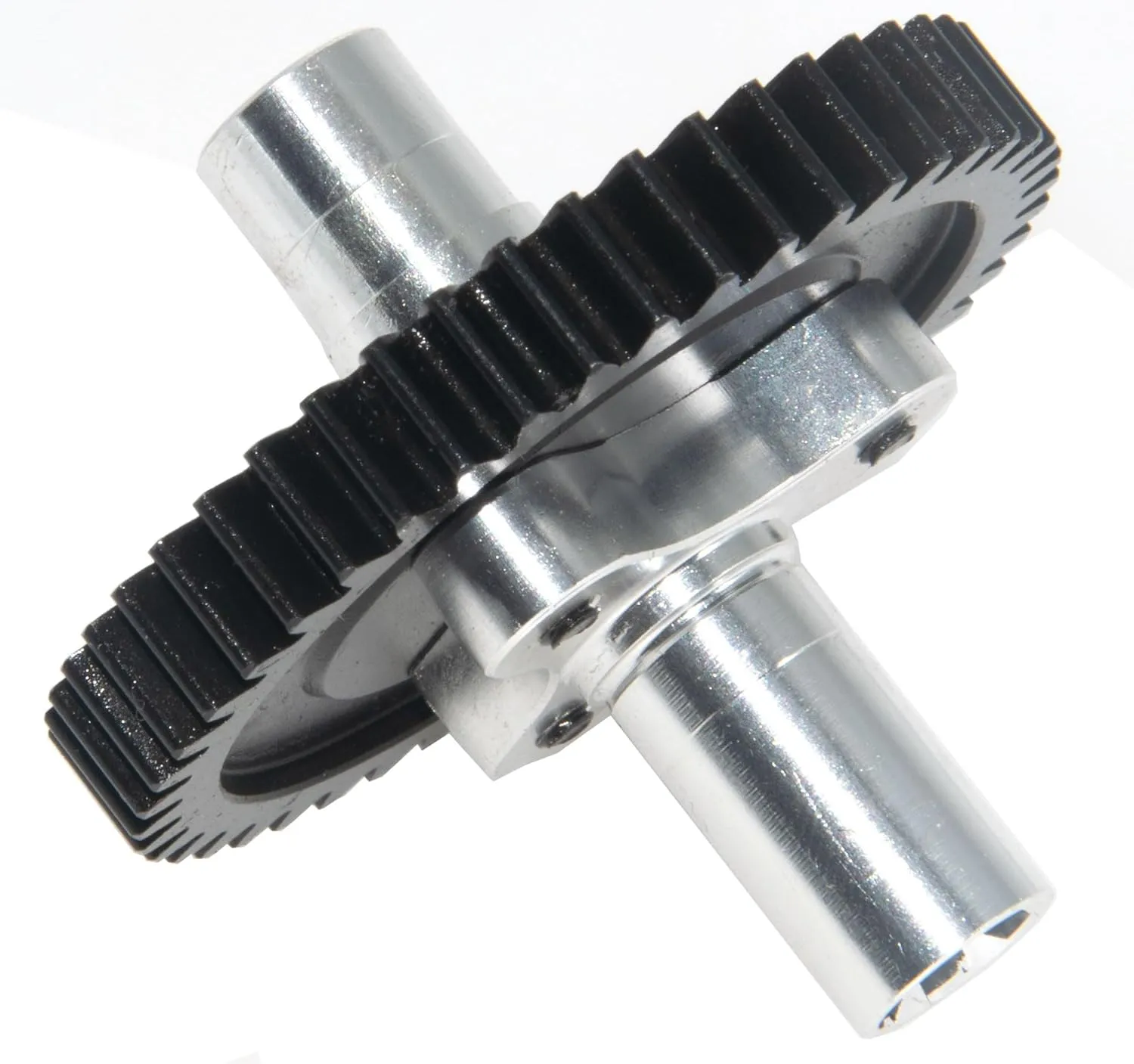 Diff Spool Locker Compatible with 1/10 Arrma Kraton Outcast 4S BLX Part RC Car Aluminum Alloy M1 Differential Lock Steel Gear Upgrade(46T)