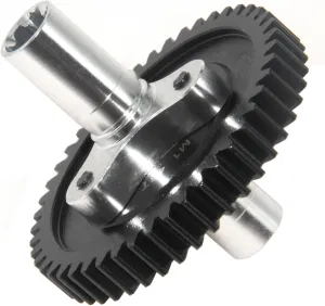 Diff Spool Locker Compatible with 1/10 Arrma Kraton Outcast 4S BLX Part RC Car Aluminum Alloy M1 Differential Lock Steel Gear Upgrade(46T)