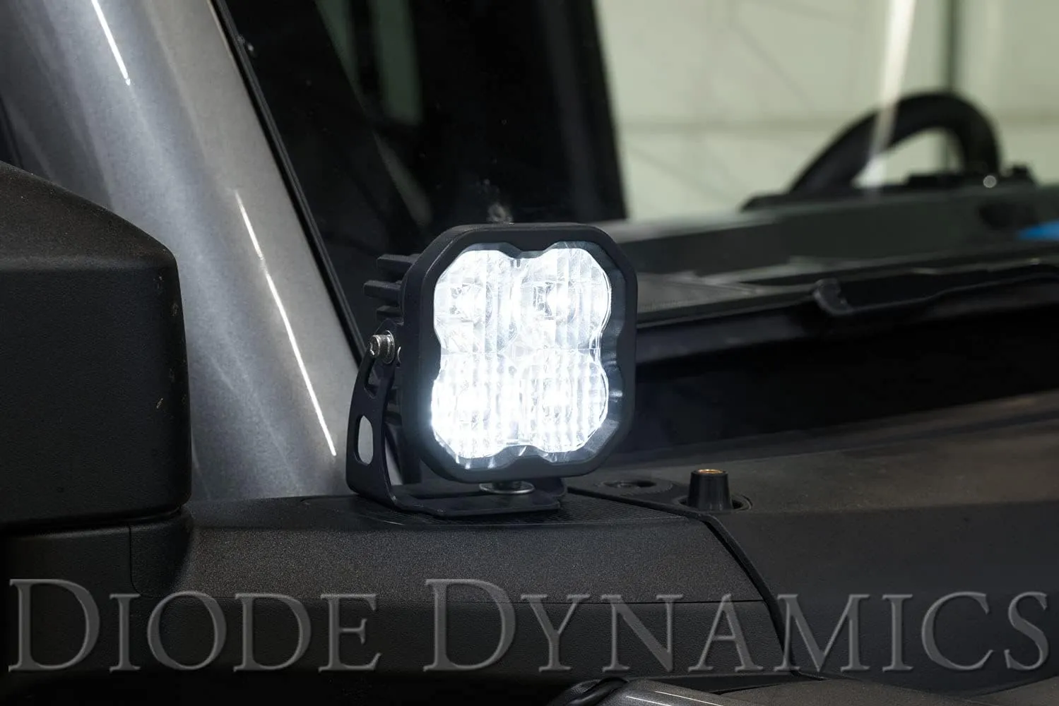 Diode Dynamics Stage Series SS3 Backlit Ditch Light Kit compatible with Ford Bronco 2021-2025, White Combo