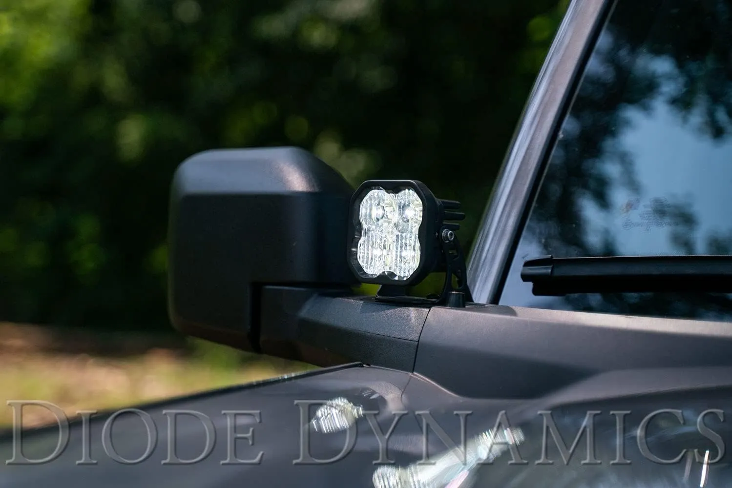 Diode Dynamics Stage Series SS3 Backlit Ditch Light Kit compatible with Ford Bronco 2021-2025, White Combo