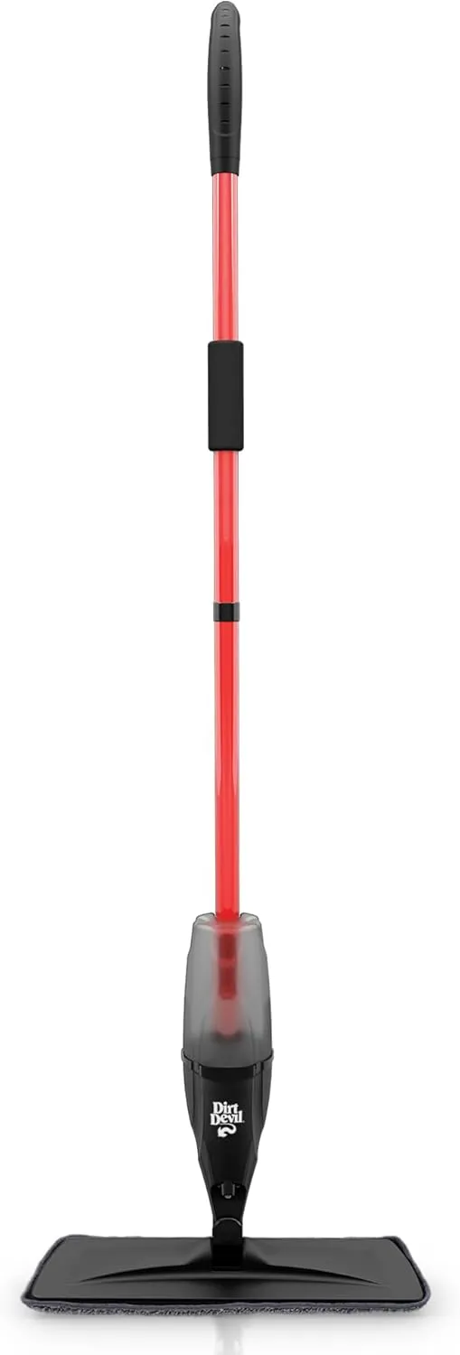 Dirt Devil Spray Mop, Mop with Washable Pads, Multi-Surface Cleaner for Sealed Hard Floors like Laminate, Tile, Hardwood and More, Spray Mops for Floor Cleaning