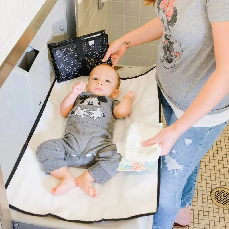 Disney Baby Full Body Changing Pad, Mickey Black