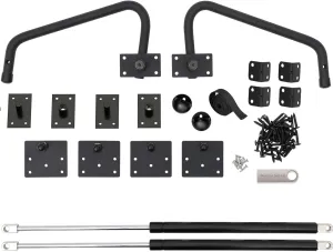 DIY Murphy Bed Hardware Kit Queen Size Murphy Bed Kit Foldable Cabinet Frame Easy to Pull Down/Fold Back for Easy Installation (Standing, Large)
