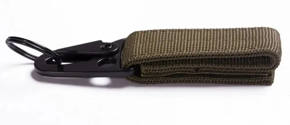 DUTRIEUX Tactical Carabiner Key Bag Belt Buckle for Hiking and Camping