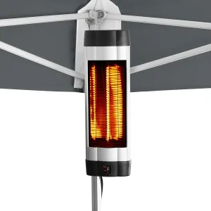 E-Z UP Infrared Indoor/Outdoor Canopy Heater Kit, Mounts on Canopy/Shelter, 3 Heat Settings, Remote Control (Canopy/Shelter Not Included)
