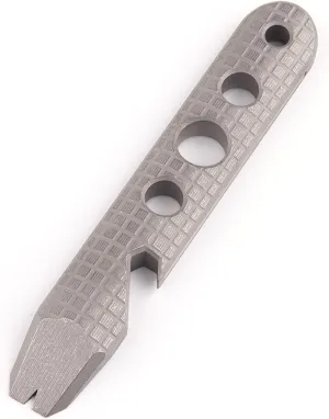 EDC Pry Bar Multi Tool Bottle Opener Nail Puller 4-in-1 Multi Functional Titanium Portable Lightweight