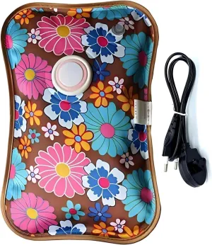 Electric Heating Gel Bag | Hot Water Bag for Pain Relief | Heat Pad for Back, Shoulder, Neck & Cramps | Rechargeable Hot Pack (Multicolour)
