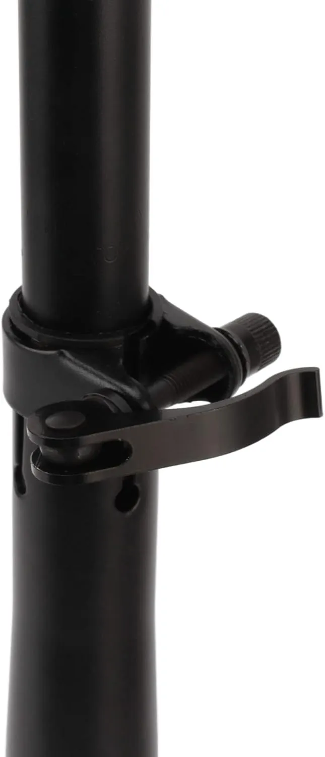 Electric Scooter Seat Foldable Adjustable Shock Absorbing Foam Cushioned Saddle with Aluminum Alloy Frame for M365 1S Lite Electric Scooters (Large Seating Kit)