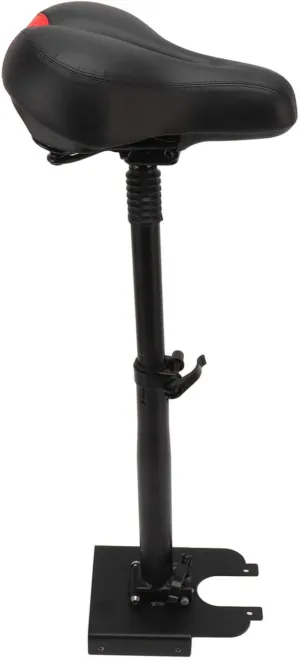 Electric Scooter Seat Foldable Adjustable Shock Absorbing Foam Cushioned Saddle with Aluminum Alloy Frame for M365 1S Lite Electric Scooters (Large Seating Kit)