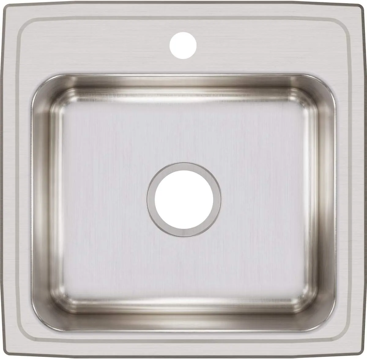 Elkay Lustertone LR19191 Single Bowl Top Mount Stainless Steel Sink
