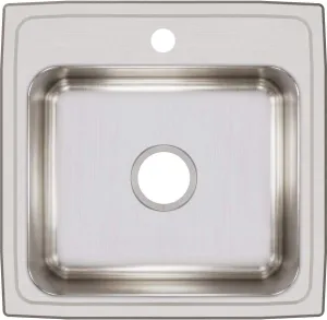 Elkay Lustertone LR19191 Single Bowl Top Mount Stainless Steel Sink