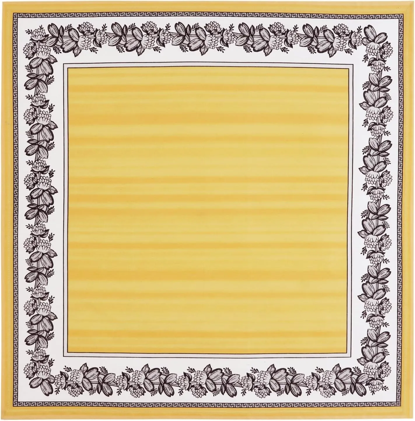 Elrene Home Fashions Villeroy & Boch Audun Stain and Water Resistant Bordered Cloth Dinner Napkins, 21"x21", Set of 4