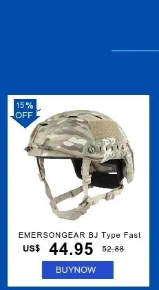 EMERSONGEAR Tactical Fast Helmet Cover – Multi-Camo EM8825 BJ/PJ/MH 54