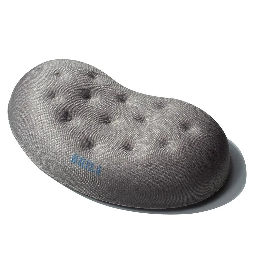 Ergonomic Memory Foam Mouse Wrist Rest Pad - Non-Slip Support Cushion with Massaging Holes