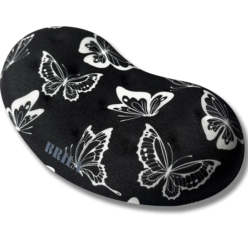 Ergonomic Memory Foam Mouse Wrist Rest Pad - Non-Slip Support Cushion with Massaging Holes