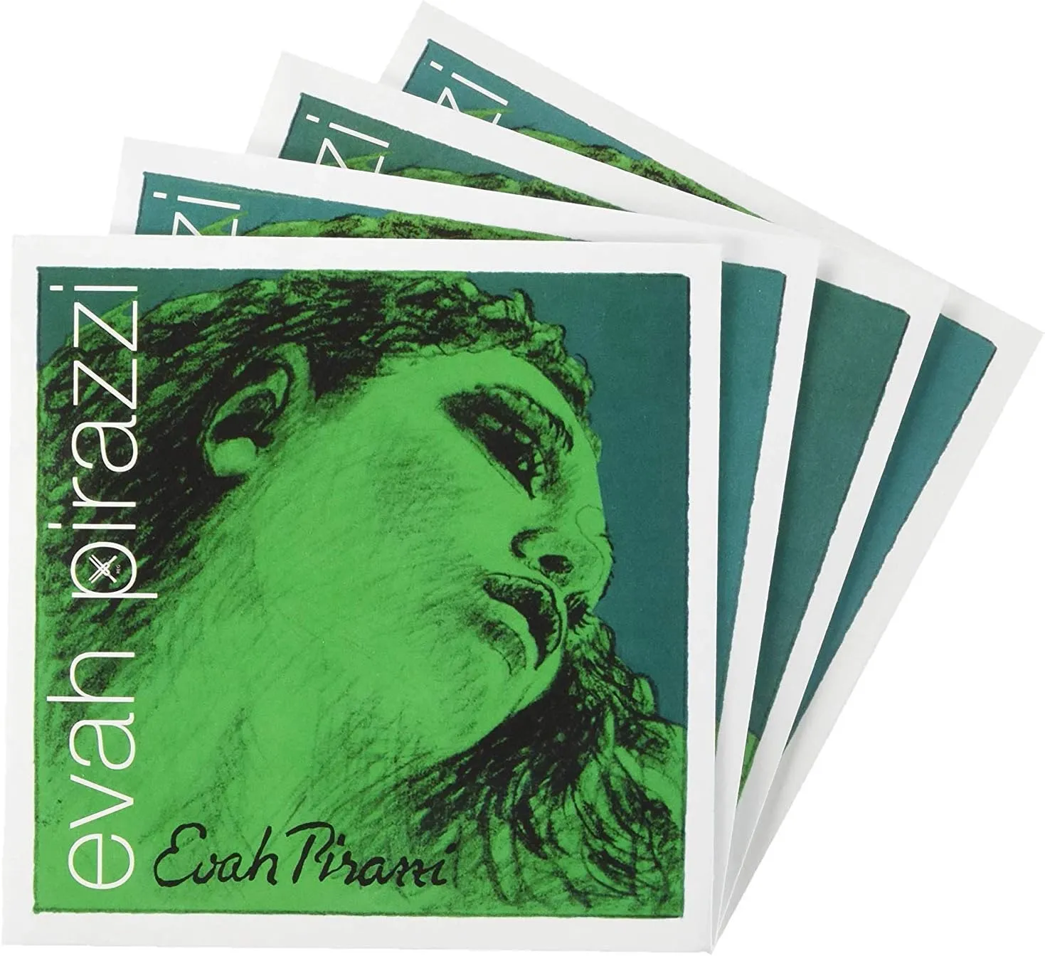 Eva Pilazzi Violin String Set (E Wire: Silver Steel, Loop End)