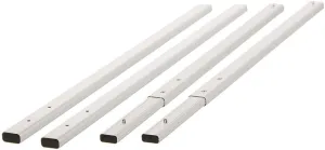 EVOC Bike Stand Pro Rails Set, 2X 2 Piece Rails, Aluminum