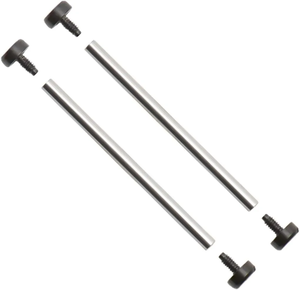 Ewatchparts Screw Tube Compatible With Nixon 51-30 Watch Lug Band Strap Kit Stainless Steel Black