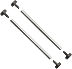 Ewatchparts Screw Tube Compatible With Nixon 51-30 Watch Lug Band Strap Kit Stainless Steel Black