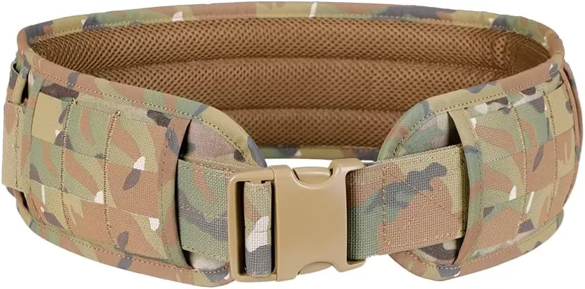 EXCELLENT ELITE SPANKER Military Waist Belt Multi-Purpose Molle Padded Patrol Belt Outdoor Sports Equipment
