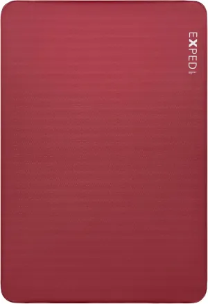 Exped MegaMat Max Duo Long Wide Plus - Self Inflating Plush Sleeping Mat, 6” Foam Pad, Pump Included