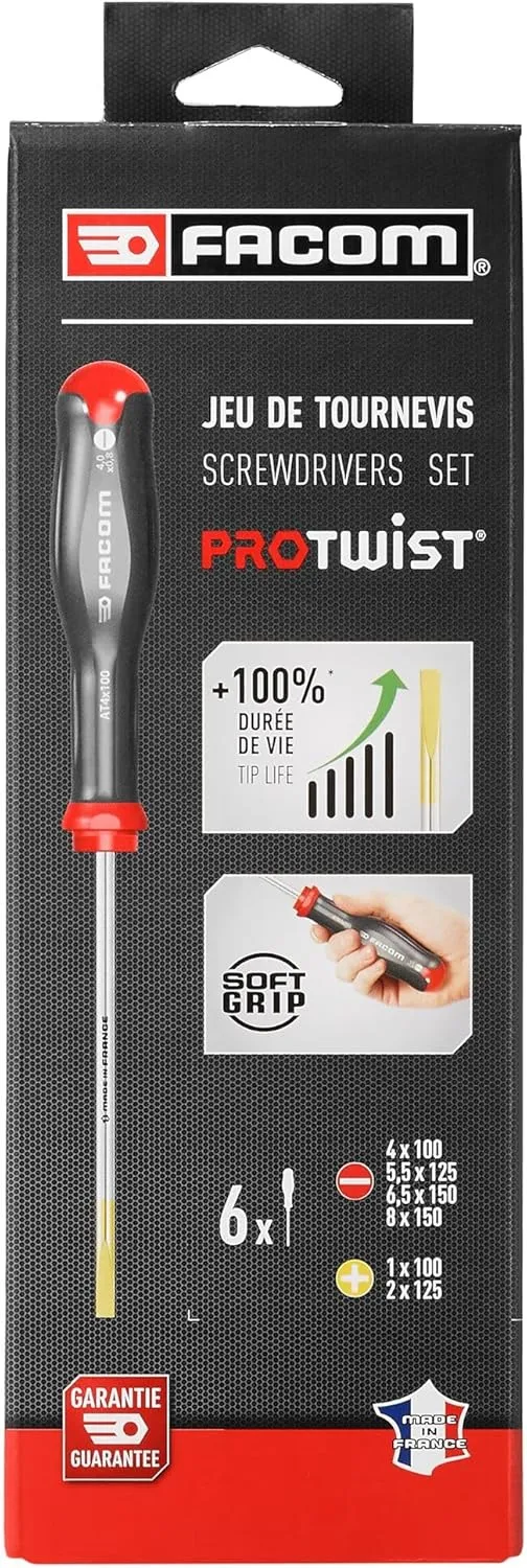 FACOM ATP.J6PB Set of 6 Screwdrivers