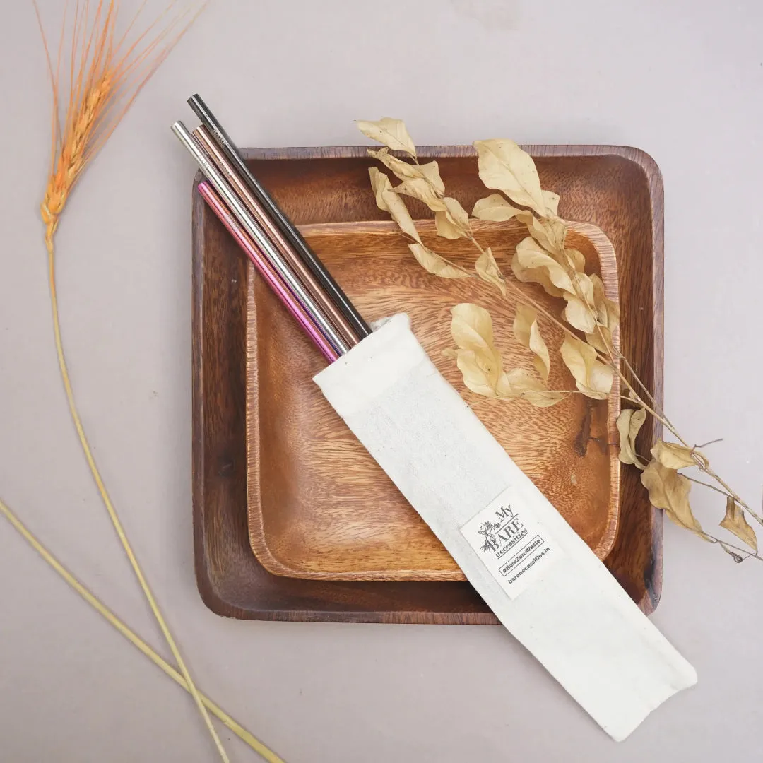 Family Straw Kit [4 reusable straws]