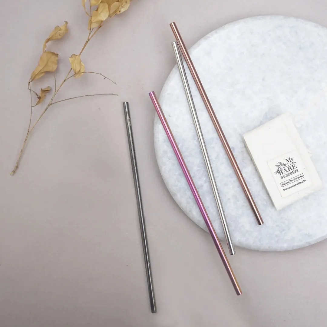 Family Straw Kit [4 reusable straws]