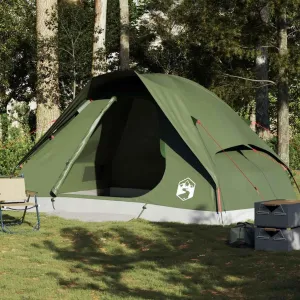 Family Tent Dome 6-Person Olive Green Waterproof7,15KG